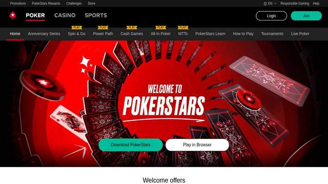 PokerStars Casino casino screenshot